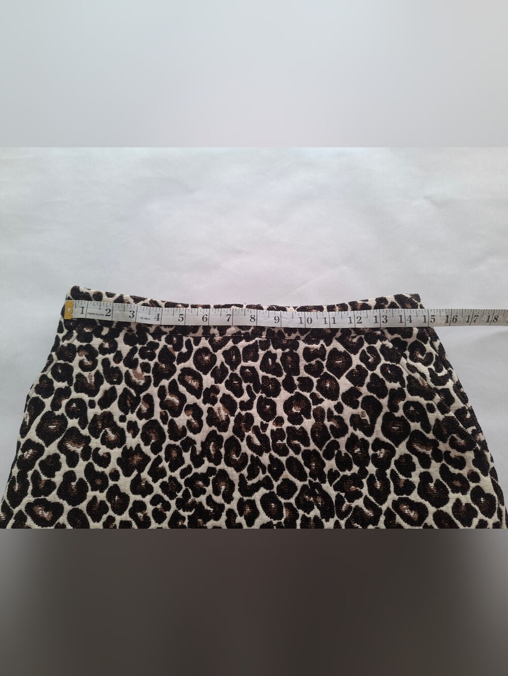 Sanctuary Leopard Print Mini Skirt - Brown & Black SZ L - Picture 8 of 9